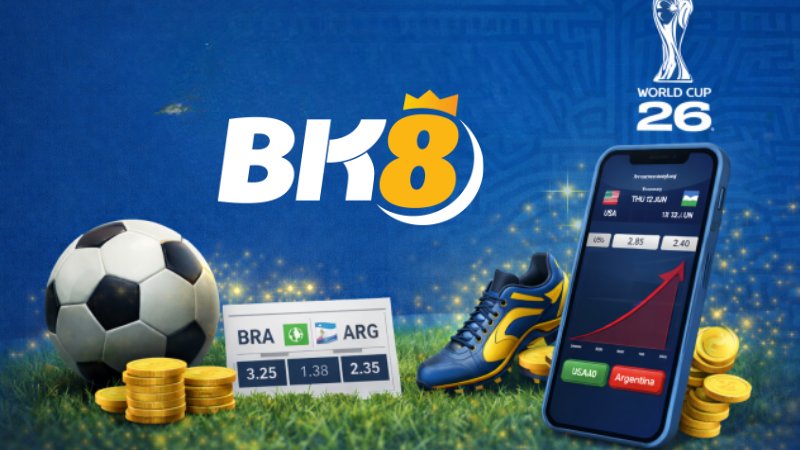 Cá cược bóng đá BK8 | Kèo đa dạng, tỉ lệ kèo hấp dẫn